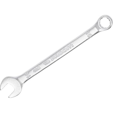 Facom 40B.10 Slim Metric Combination Spanner 10mm - 12-point O...