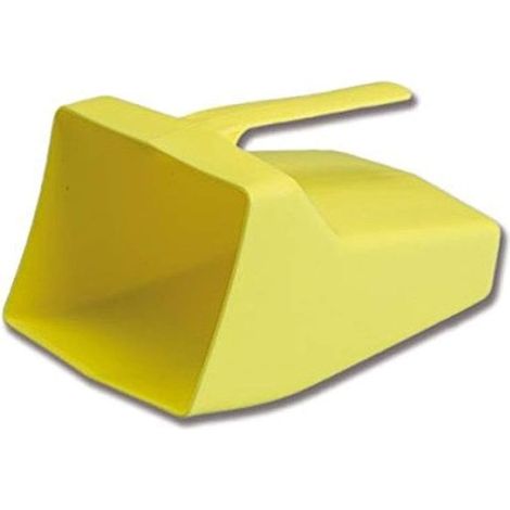 Bac de Récupération Plastique - Lot de 1 - Polypropylène Jaune - Empilable et Résistant au Froid - Pour Entretien Bateau et Radeau - 28 cm, 2 Litres