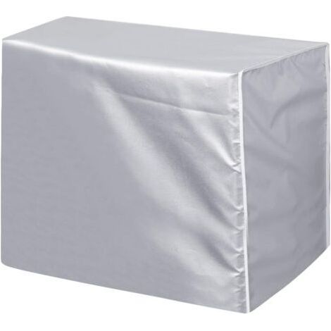 Couvercle de Climatiseur Extérieur, Housse Climatiseur Extérieur Poussière, Anti Poussière Anti-Neige Imperméable Housse pour Climatiseur De Maisons (85 32 57cm) (1/5)