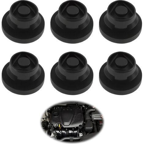 Silent Blocks para circuito de admisión de aire y 2 Silent Blocks para carcasa, Silent Blocks para carcasa de filtro inferior para Berlingo C3 C4 C5 II Jumpy Xsara Picasso 1007 206 CC SW 207 307 407 5 (1/5)