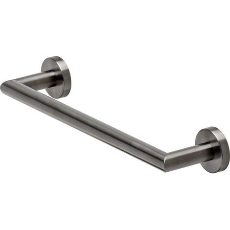 Geesa Nemox Barre d'appui de baignoire 30cm Métal noir brossé