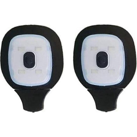 Lot de 2 bonnets LED rechargeables USB avec lampe torche mains libres, installation facile, remplacement rapide de la lampe frontale. (1/5)