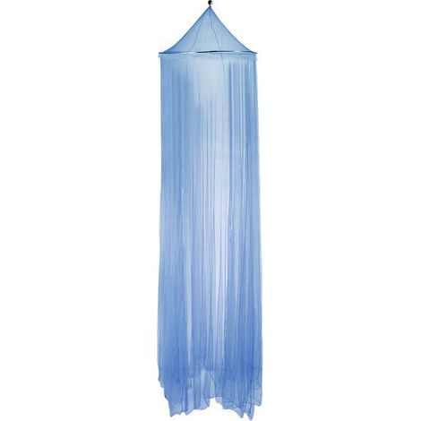Voile moustiquaire pour lit bébé princesse fille, baldaquin anti-insectes avec support, filet de protection, décoration chambre, 1 pièce, blanc, suspendu au plafond (1/5)