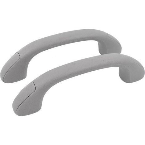 Une paire de poignées de toit grises 74611-0K040-A0 compatibles avec Toyota Hilux Vigo SR Pickup 2004-2015 (1/5)