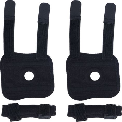 Dog Leg Hock Brace Enhanced Recovery Soft Hook and Loop Fastener Dog Leg Joint Knee Support Brace for Injury Wound Care L: 12 X 23.5cm / 4.7 X 9.3in (1/5)