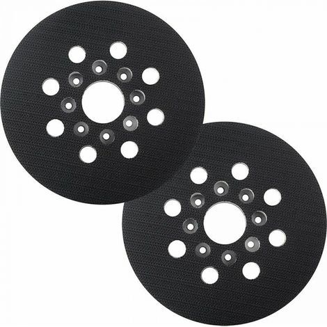 (2 pezzi) Piastra di supporto da 125 mm compatibile con Bosch PEX 220 A, GEX 125-1 AE, PEX 220 AE, Skil 7402/7490 (1/5)
