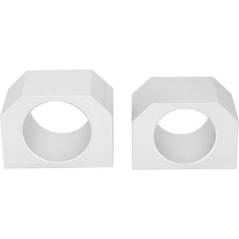 2 Stück Schraubenmutterhalterung CNC-Kugelteile 10 Befestigungslöcher Aluminiumlegierung Drehmaschinenzubehör Accurant