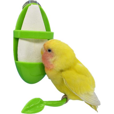 2 Support Nourriture,Oiseau,Plastique Métal,14,3cm,Perroquet,Cage (1/5)