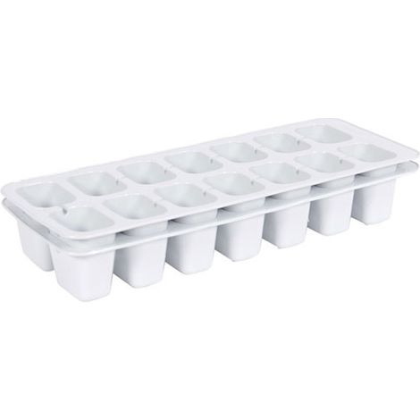 Stampo per ghiaccio X2 bianco cerusato - Eda