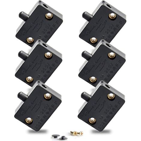 Automatic Cabinet Door Light Switch Automatic Cabinet Light Switch Turn On Light Furniture Counter 6pcs