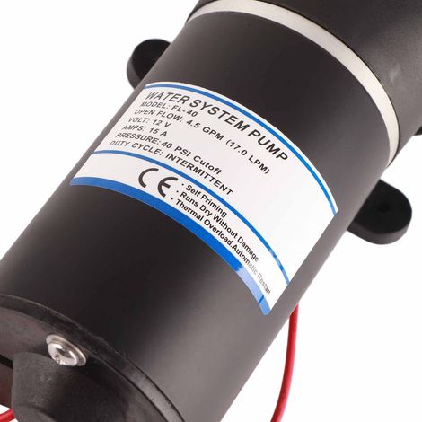 12-V-Membranpumpe für die Wasserversorgung von Wohnmobilen/Yachten – Exklusives Überseelager (1/5)