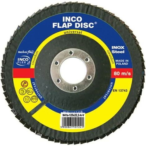 ściernica listk.incoflex nr 125 p 80 uni zirconio