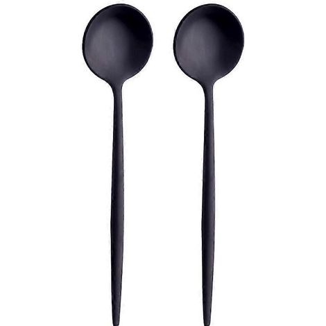 Cuillère à thé glacé à long manche, cuillère à café et crème glacée, cuillère à cocktail en acier inoxydable LPV (1/5)