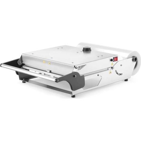Sigillatrice per vassoi portapranzo a doppia matrice PE da 1400 W (1/2)