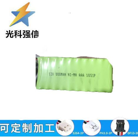Single-row Amycon EH737 infusion pump battery NI-MH AAA 800mAh 12V NiMH rechargeable battery pack