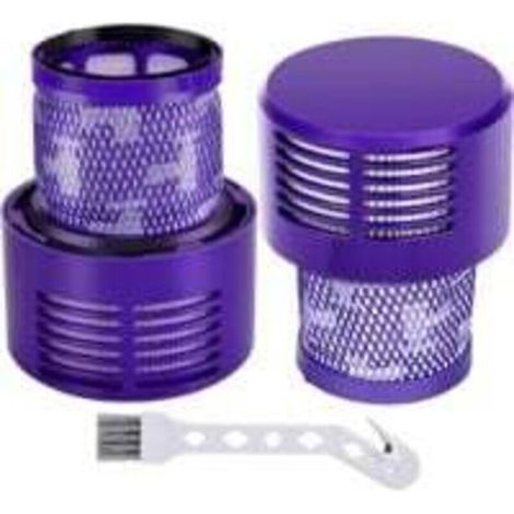 Filter für Dyson V10 SV12, 2 Ersatzfilter für Dyson V10 SV12 Cyclone Staubsauger, V10 Absolute Animal Motorhead Total Clean SV12 Akku-Staubsauger Zubehör DY-969082-01