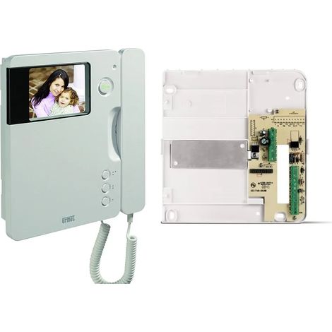 Monitor Urmet 1740/40 completo di staffa 1740/90  Videocitofono signo