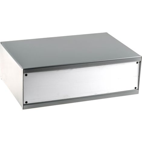 Boîtier d'instrumentation RS PRO en Acier laminé à froid Gris, dim. ext. 300 x 200 x 100mm ( Prix pour Boîte de 1 )
