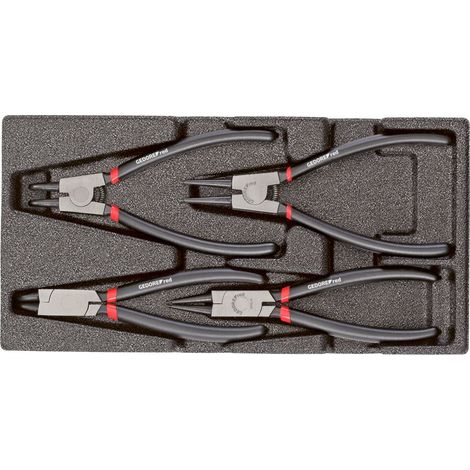 GEDORE RED 3301716 - Jeu de pinces à anneaux 2/6 CT module 4 pcs. , R22150017 (1/4)