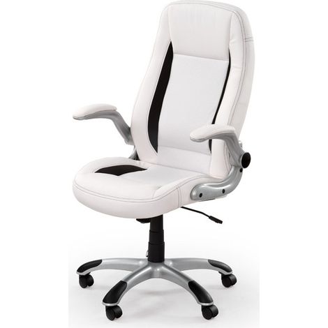 Fauteuil de bureau blanc Luna (1/2)