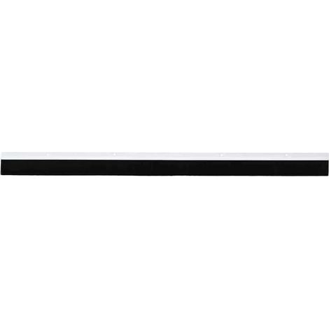 Brosse de joint de porte à visser, lot de 2, blanche, 100 cm