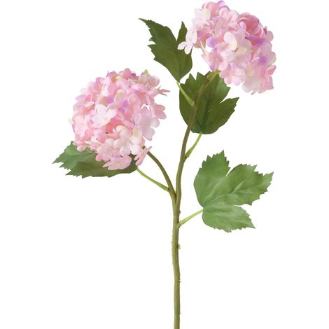 Künstliche Hortensie mit Stiel, 35 cm