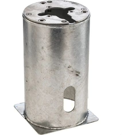 [GEBRAUCHT] B-Ware Bega Anschlussgehäuse Verteilerdose Wallwasher Bodenaufbauleuchte Stahl 27,5 Cm