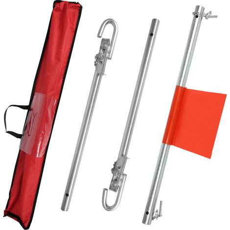 SWANEW Barra di traino da 2 tonnellate - L.1,80m Sicurezza stradale automobile 3 pezzi fino a (1/5)