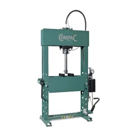 Presse d’atelier hydraulique 40 tonnes piston mobile commande à pédale (1/3)