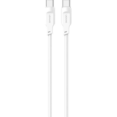 Usams USB Typ C - USB Typ C Kabel 1,2 m Weiß 1 Stück. (1/5)