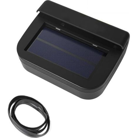 Ventilateur solaire pour voiture avec circulateur de radiateur et (1/3)
