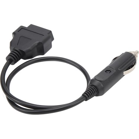 OBD2-Fahrzeug-ECU-Notstromkabel 12V mit Zigarettenanzünder-Anschlusskabeladapter (Auto auf OBD-Buchse) (1/5)