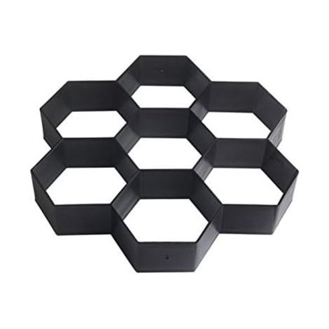 YMYNY Concrete Paving Stone Mold 29x29cm Path Patio Driveway Terrace Garden DIY Stone Road Mold (1/4)