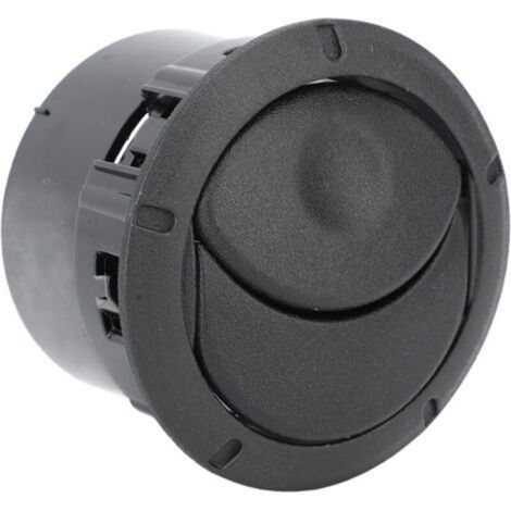 Tapa de la rejilla de ventilación interior, mejora la ventilación, de larga duración, 8200212480 para Dacia Logan Sandero, Negro -Crezuo