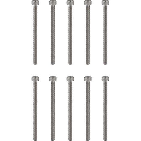 10 M3 x 45 mm Innensechskantschrauben aus Edelstahl für 3D-Drucker (1/5)