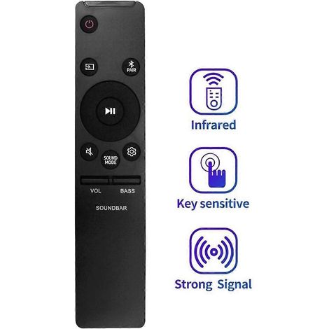 Télécommande de remplacement AH59-02766A pour barre de son -NW700 -N400 -R40M -NW700/ -N400/ Haut-parleur - FFY (1/4)