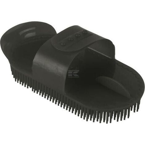 Needle currycomb black plastic KERBL 1885KER