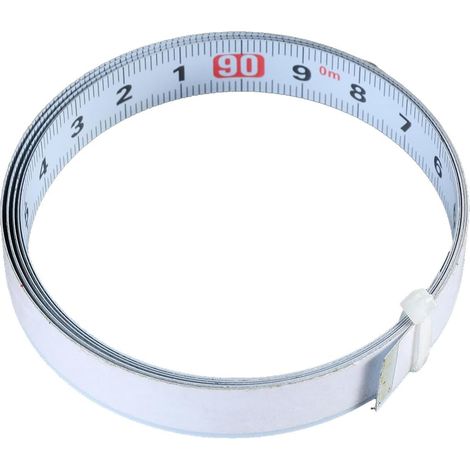 Mètre ruban rétractable, 1m, pour menuiserie et construction (1/5)