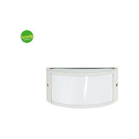 Applique da esterno greeenlight enio ip44 e27 bianca