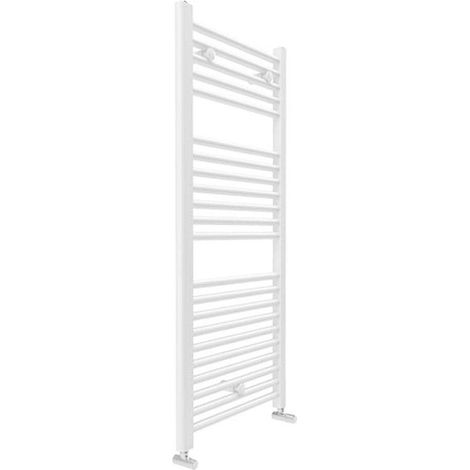 LAZZARINI Scaldasalviette Termoarredo Bianco Dritto 1110 X 450 Mm (1/8)