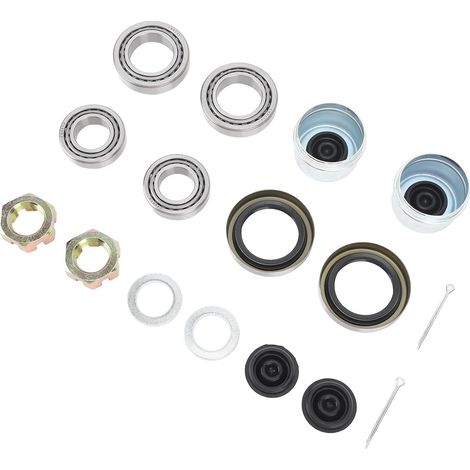 Kit de Roulement D'essieu de Remorque Durable à Faible Bruit L68149 L68111 3500lb pour Essieux de 1-3/8 Pouces (1/5)