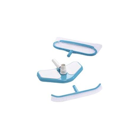 SET DI PULIZIA RETINA, SPAZZOLA E VACUUM DELUXE peso kg.2,08 (29057) INTEX