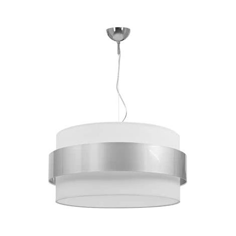 Colgante Bremen Cromo/blanco-plata 3xe27 (regx50d) (1/2)