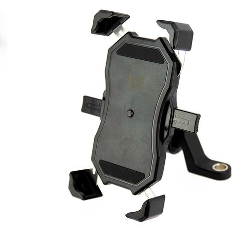 Support Guidon + rétroviseur - Pour Smartphone (1/5)