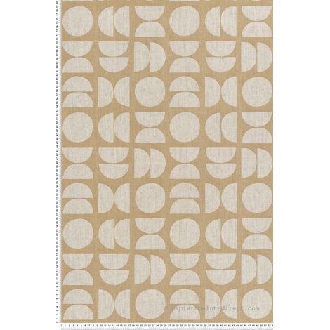 Papier peint Géométrique Beige Seven Montecolino (1/2)