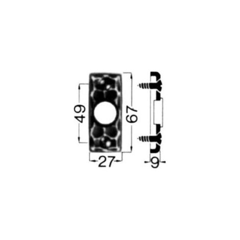 Piastra Nr.282 E Rowe