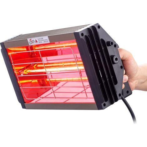 1000W Lampe de Séchage de Peinture Infrarouge de Cuisson à Main Lampe de Durcissement de Peinture Infrarouge Chauffante de Cuisson Portable, réparation de carrosserie 220V (1/5)