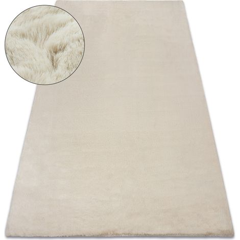 Carpet BUNNY beige IMITATION OF RABBIT FUR beige 160x220 cm