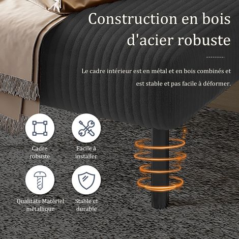 Chairs à assise confortable, avec un dossier haut et des compartiments latéraux. Parfait pour les moments de détente au bureau. (1/5)