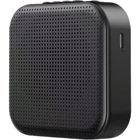 Amplificateur portable Bluetooth avec fonction de réduction du bruit–noir (1/5)